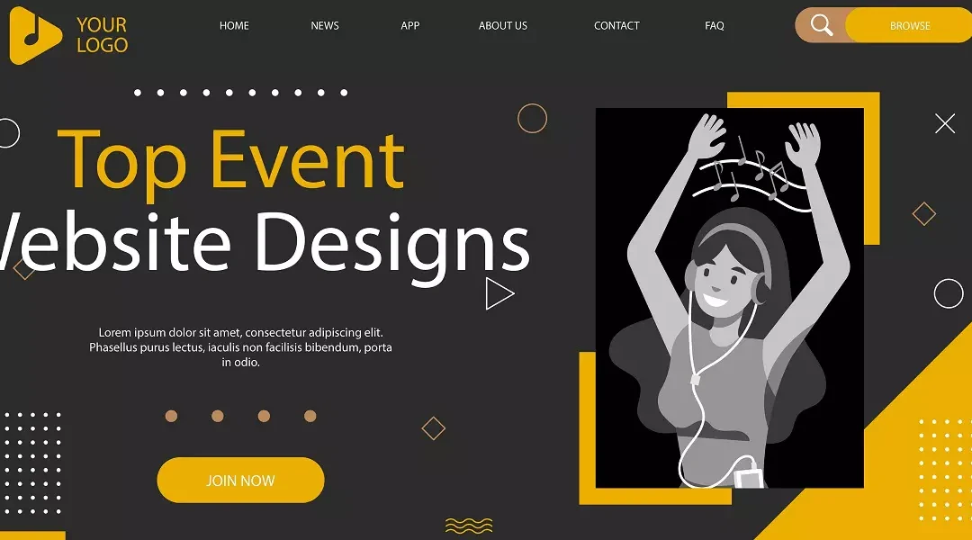 Elevate Your Event with a Captivating Website by Goldentech Malawi